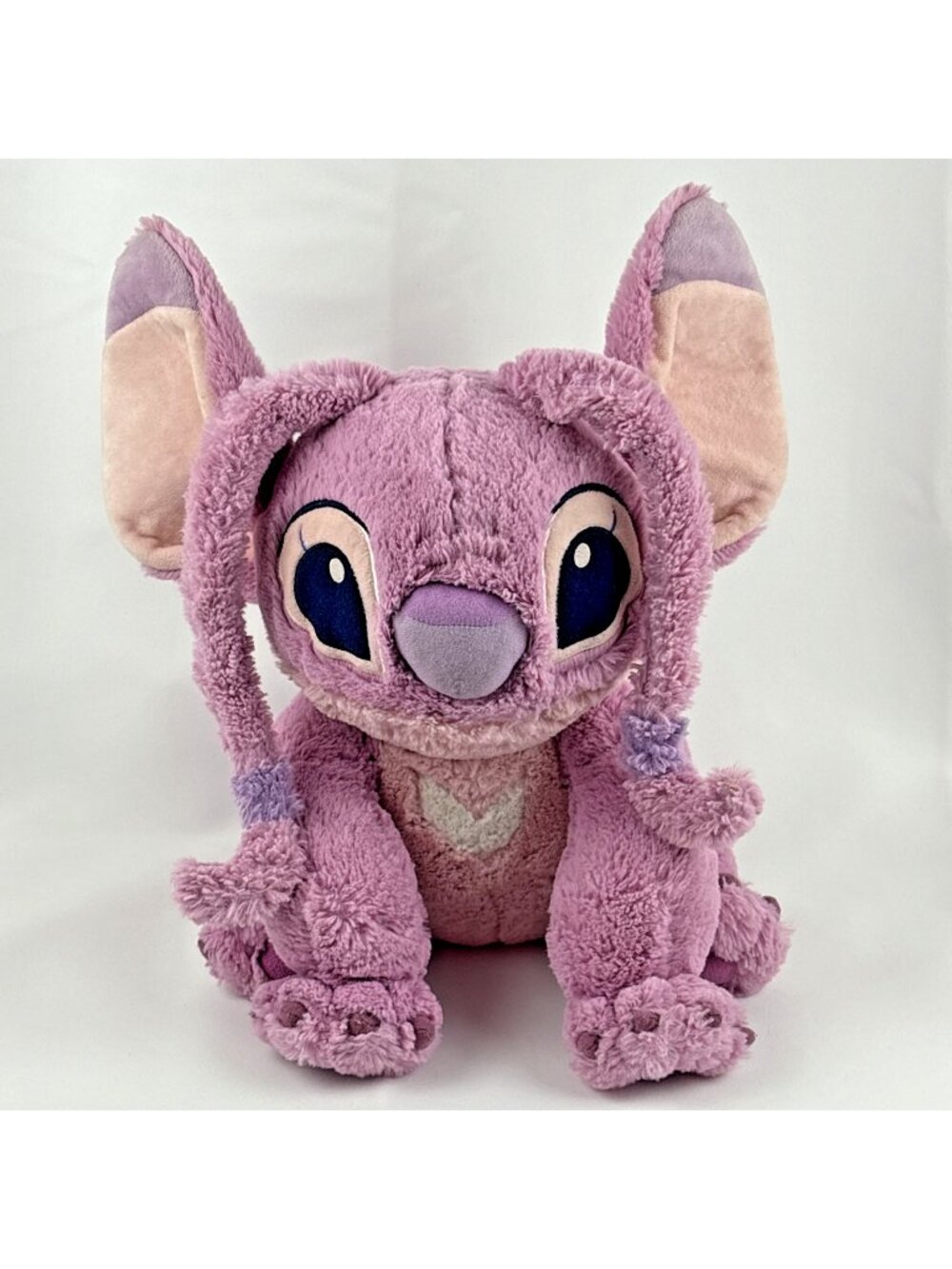 Disney Story Lilo and Stitch Pink Angel 12-14" Plush Stuffed Toy